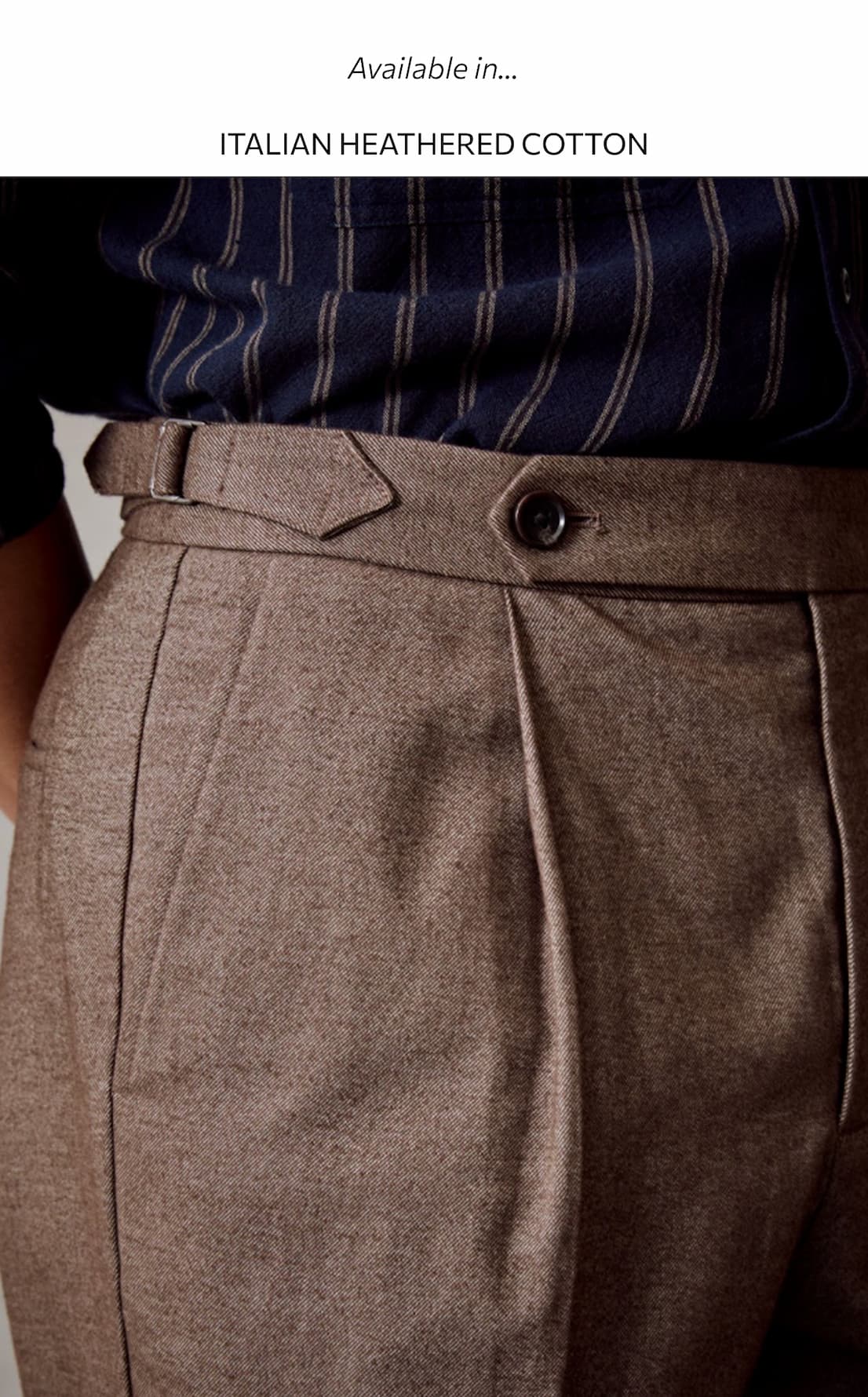 SHOP THE SIDE TAB TROUSER