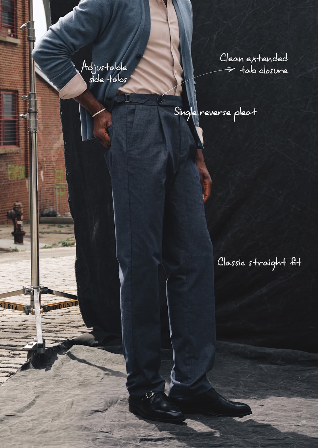 SHOP THE SIDE TAB TROUSER
