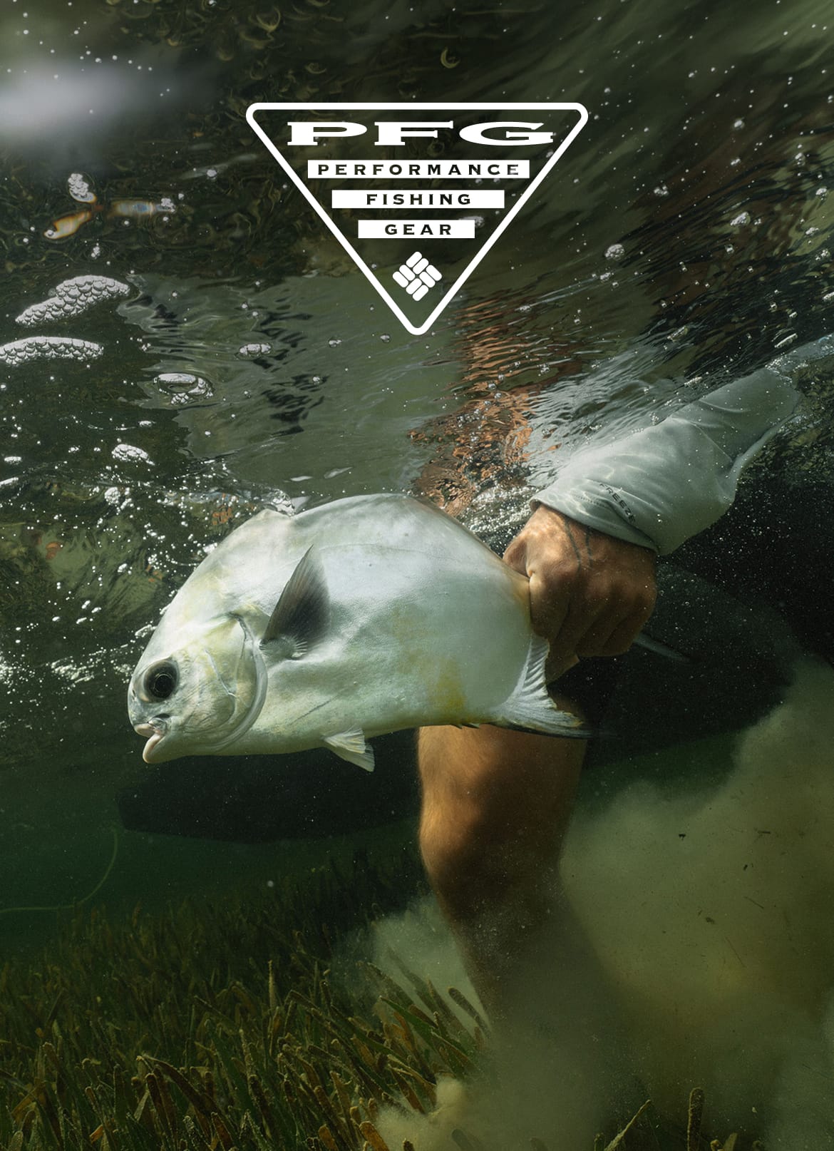 Performance Fishing Gear. A fish in the water