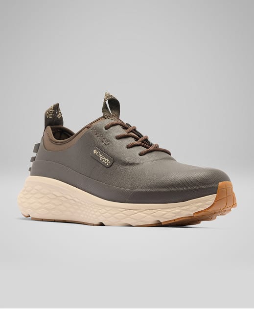 An olive green shoe