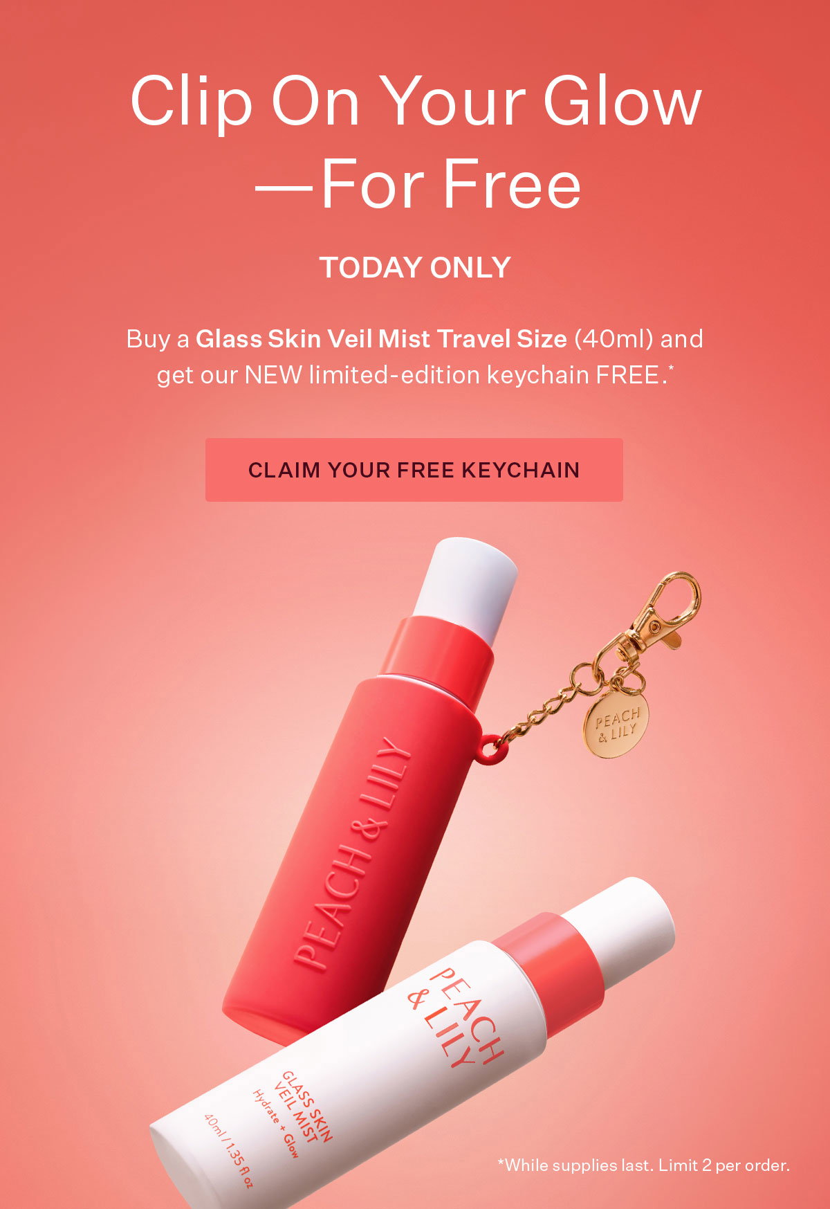 Today Only: Clip On Your Glow—For Free