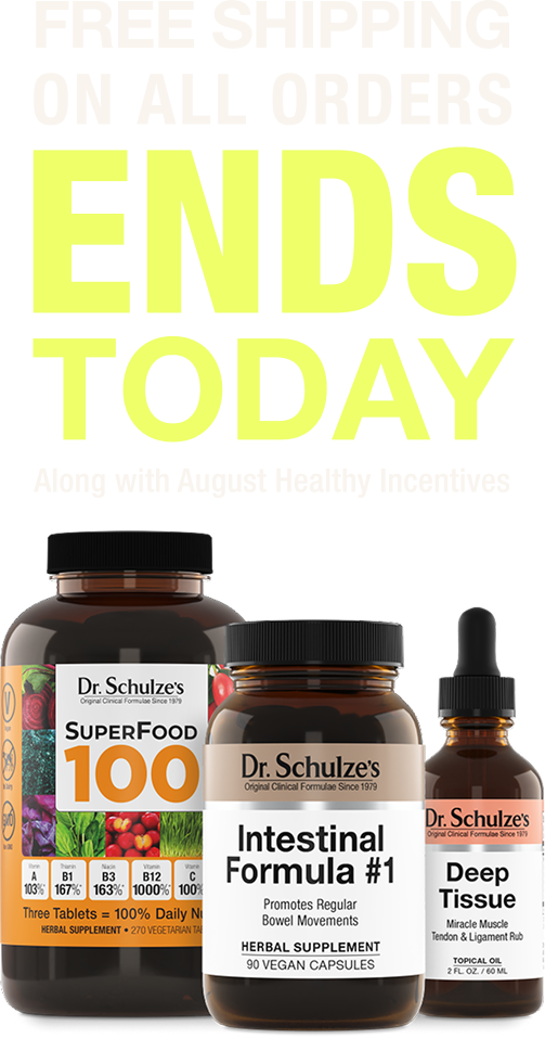 Free Shipping On All Orders ENDS Today
