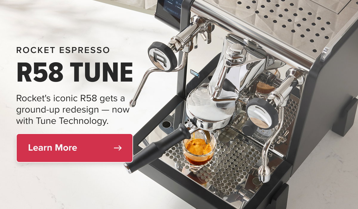 rocket espresso r58 tune Rocket's iconic R58 gets a ground-up redesign — now with Tune Technology. Learn More