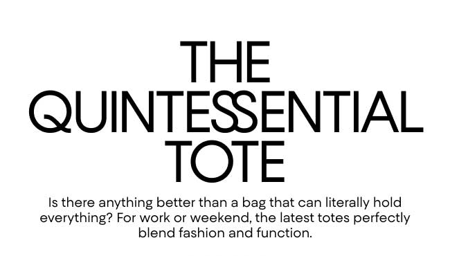 The Quintessential Tote