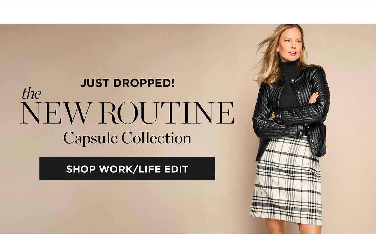 The New Routine Capsule Collection | Shop Work/Life Edit