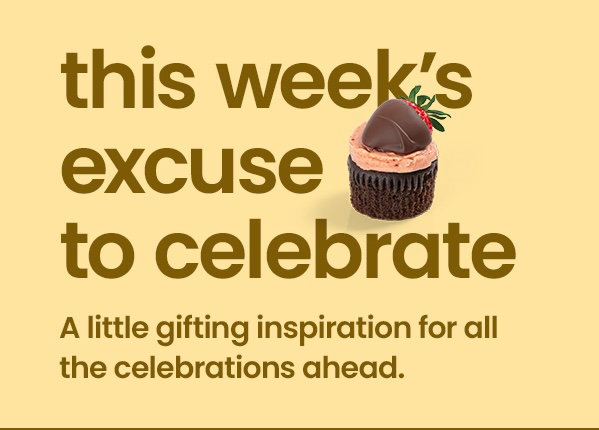 This week's excuse to celebrate