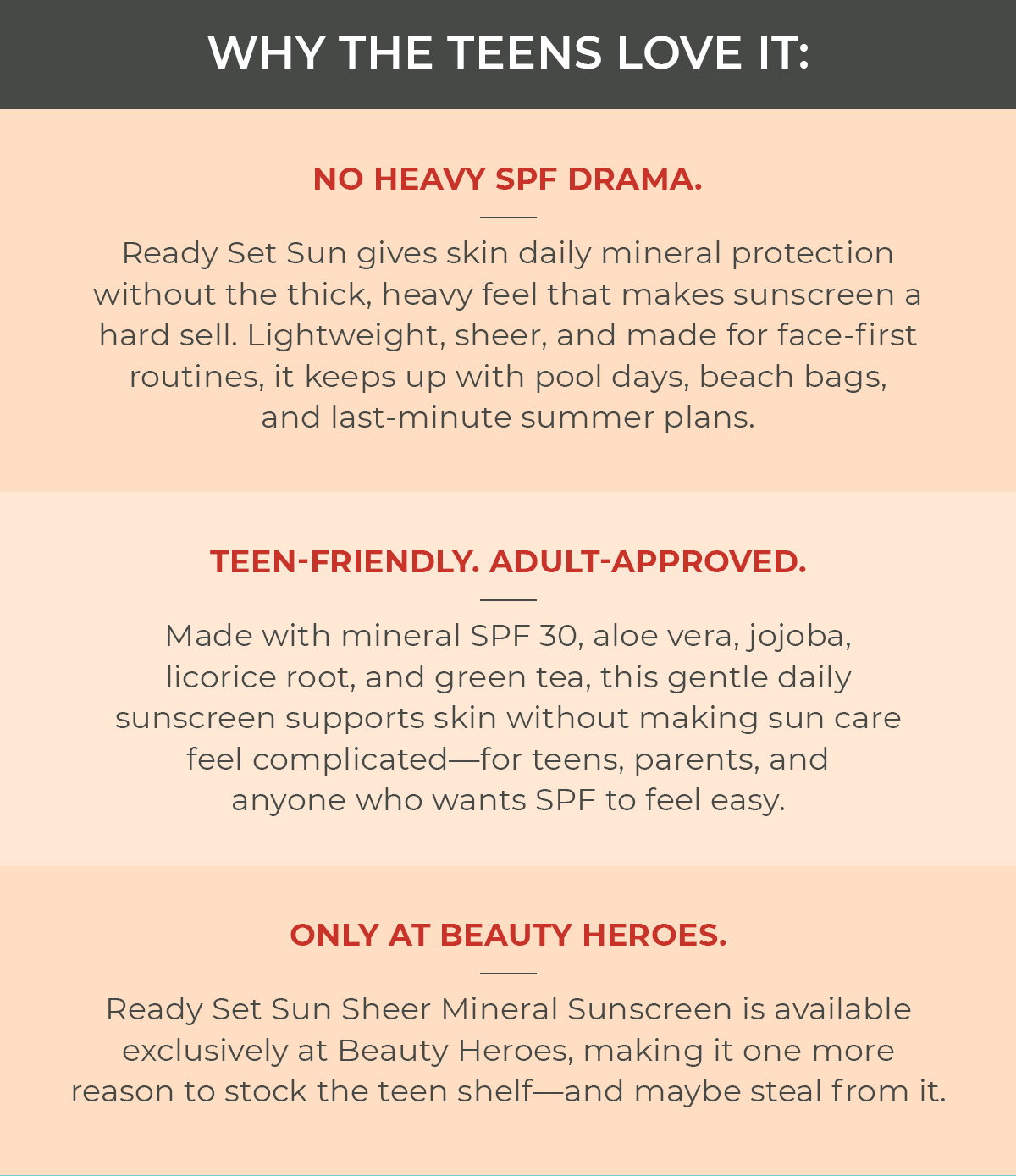 Why The Teens Love It: 