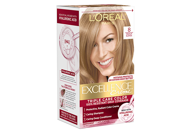 Radiant blonde hair color box on sale