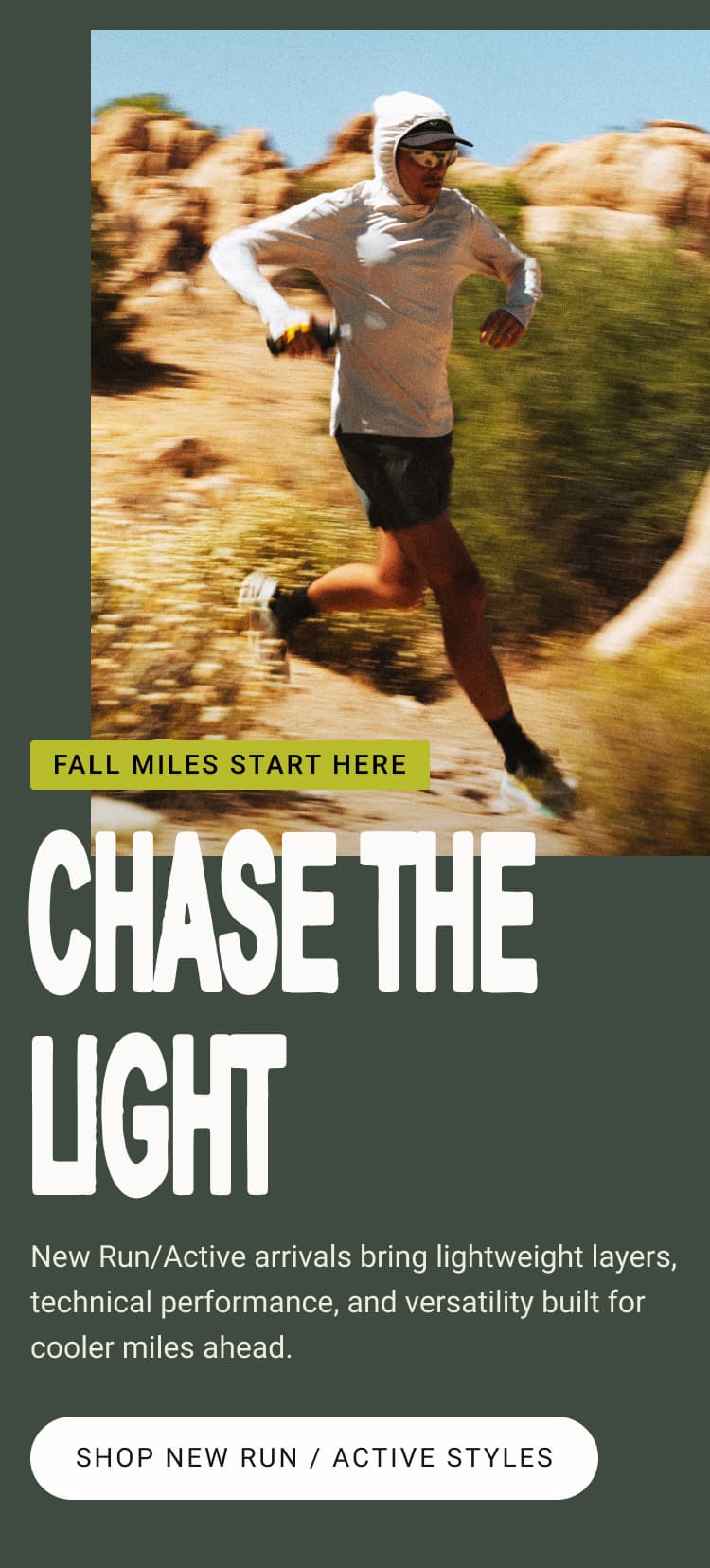 Fall Miles Start Here - Chase The Light