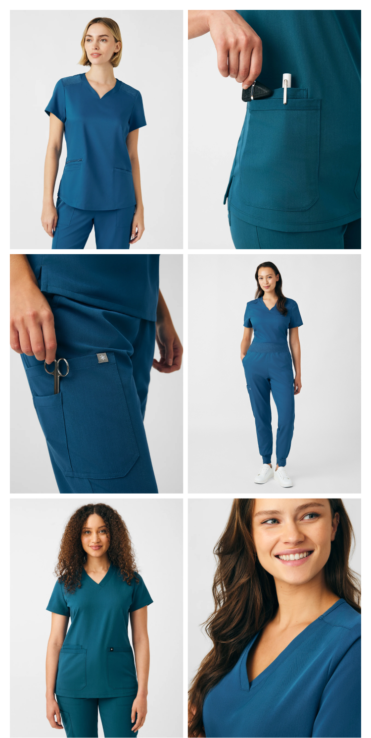 Brighten Your Day | Make every shift feel like a tropical escape in cool Caribbean scrubs. | Shop Caribbean
