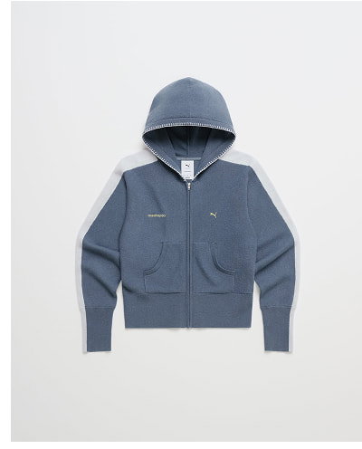 PUMA T7 Dolman Sweater Hoodie - Bluespruce