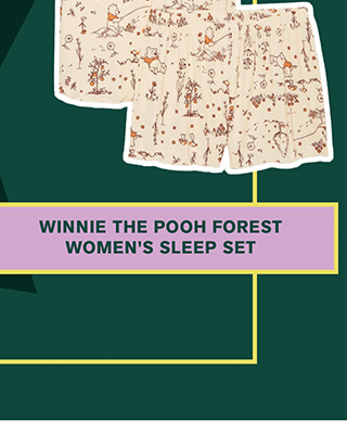 Winnie the Pooh Forest Women's Sleep Set