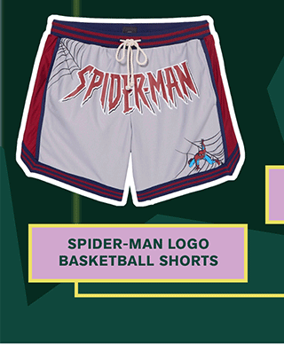 Spider-Man Logo Basketball Shorts