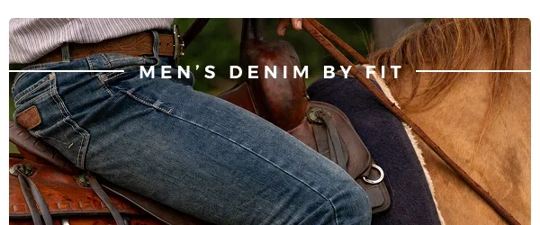 MEN'S DENIM BY FIT