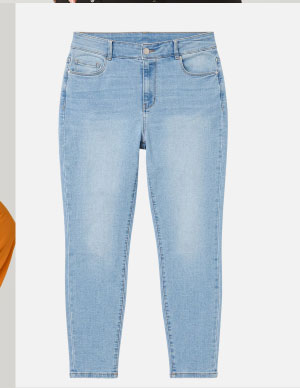 Mid Rise Skinny Jeans