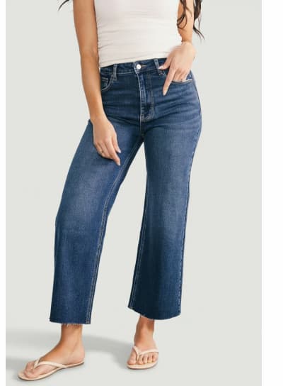 Kirby High Rise Wide Leg Jeans