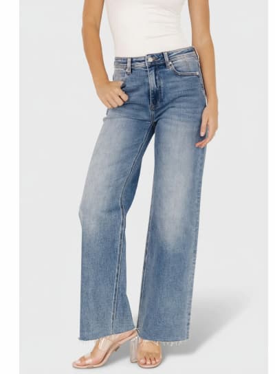 Noah High Rise Straight Leg Jeans