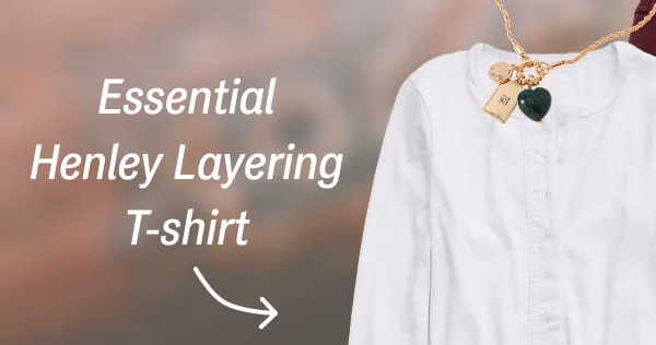 Essential Henley Layering T-shirt