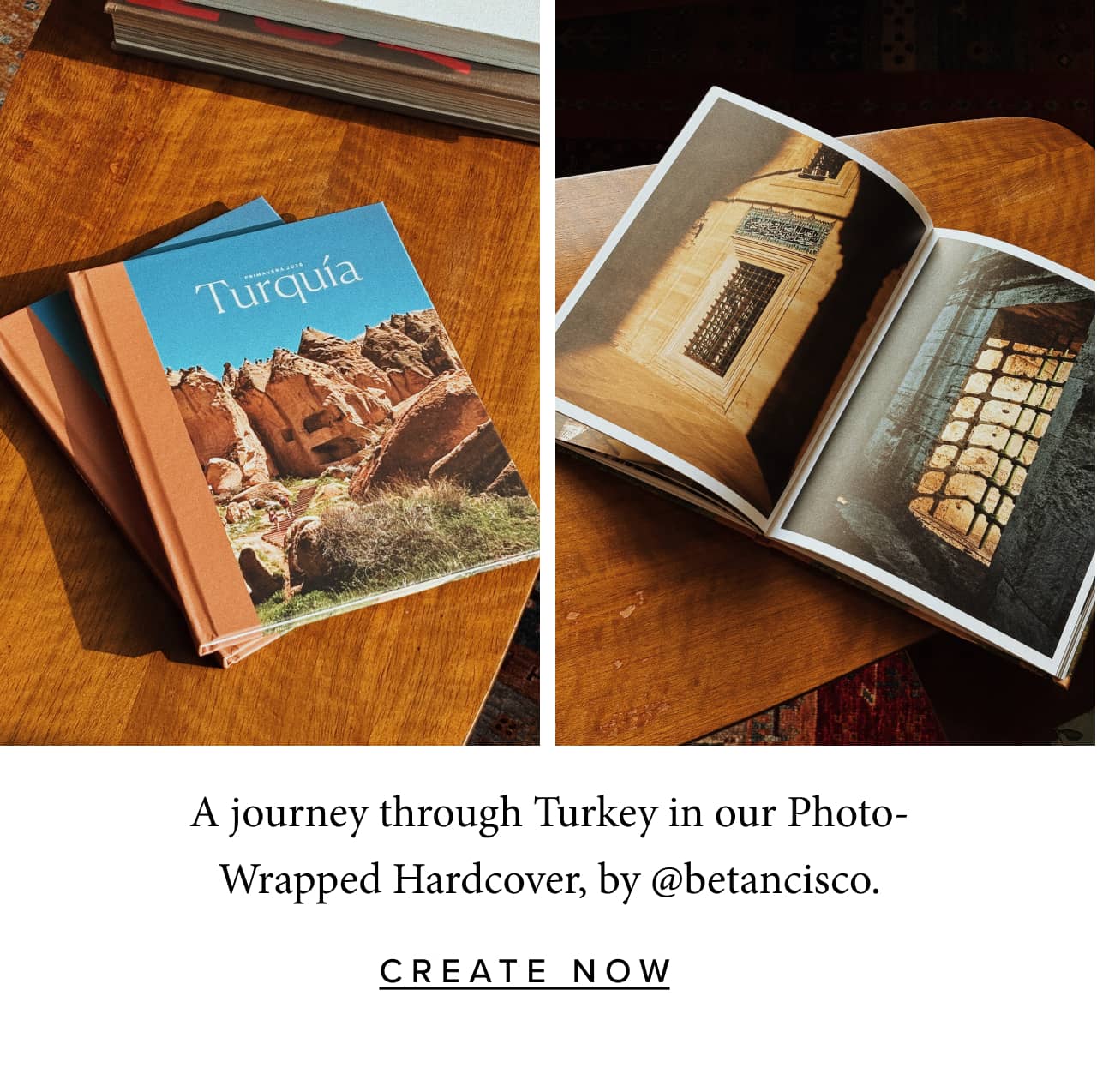 Photo wrapped hardcover