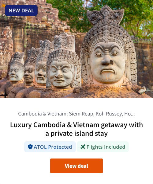 Luxury Cambodia &amp; Vietnam getaway with a private island stay