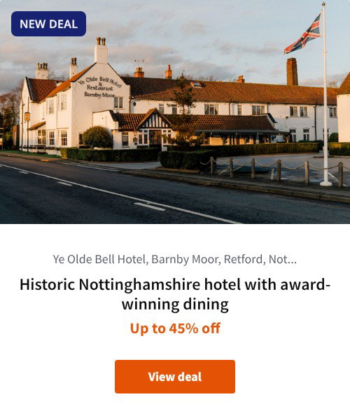 Historic Nottinghamshire hotel with award-winning dining