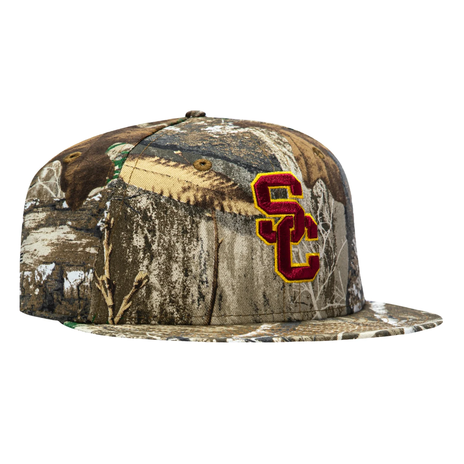 Image of New Era 59Fifty USC Trojans Hat - Realtree