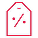 Discount tag icon