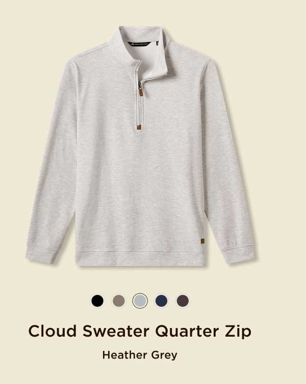 Cloud Sweater Quarter Zip