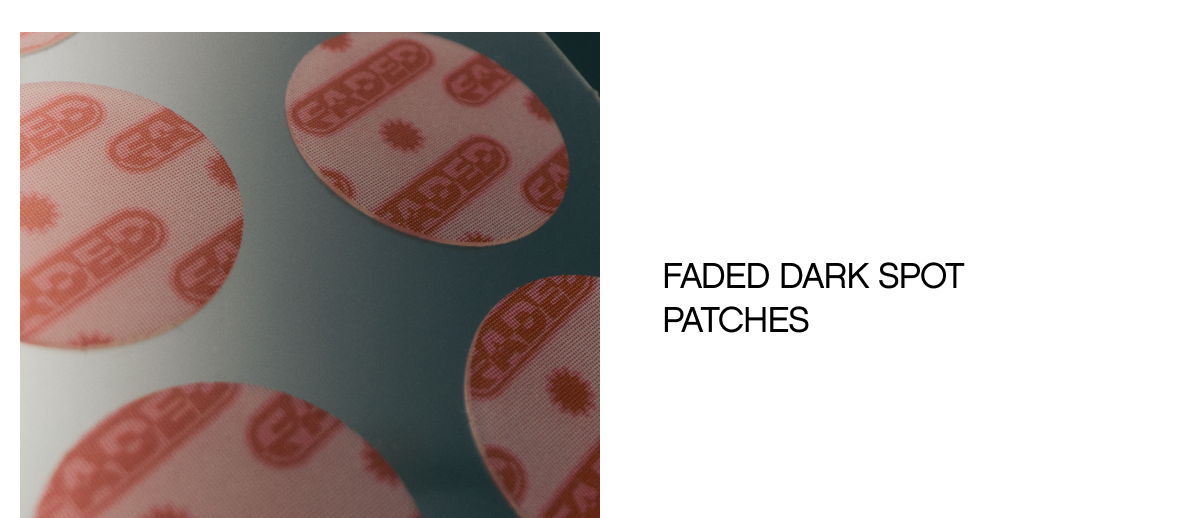 Faded Dark Spot Patches