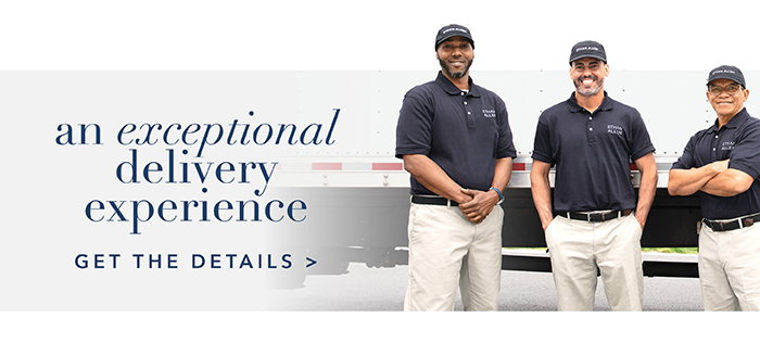 An exceptional delivery experience | Get the details >