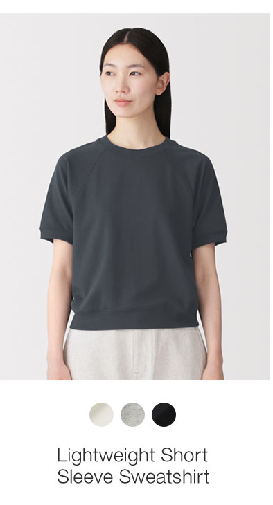 Shop Lightweight Short Sleeve Sweatshirt