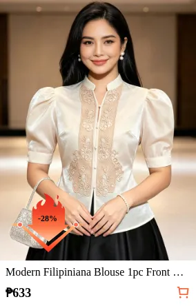 Modern Filipiniana Blouse 1pc...