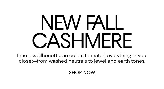 New Fall Cashmere