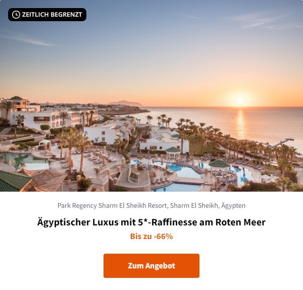 Ägyptischer Luxus mit 5*-Raffinesse am Roten Meer