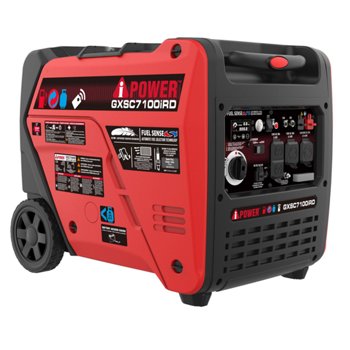 A-iPower 7100W Starting / 5700W Running Dual Fuel Inverter Generator, CARB Compliant