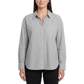 Hunter Women's Button Up Cotton Poplin Shirt