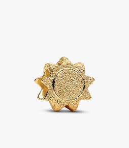Textured Sun Mini Charm