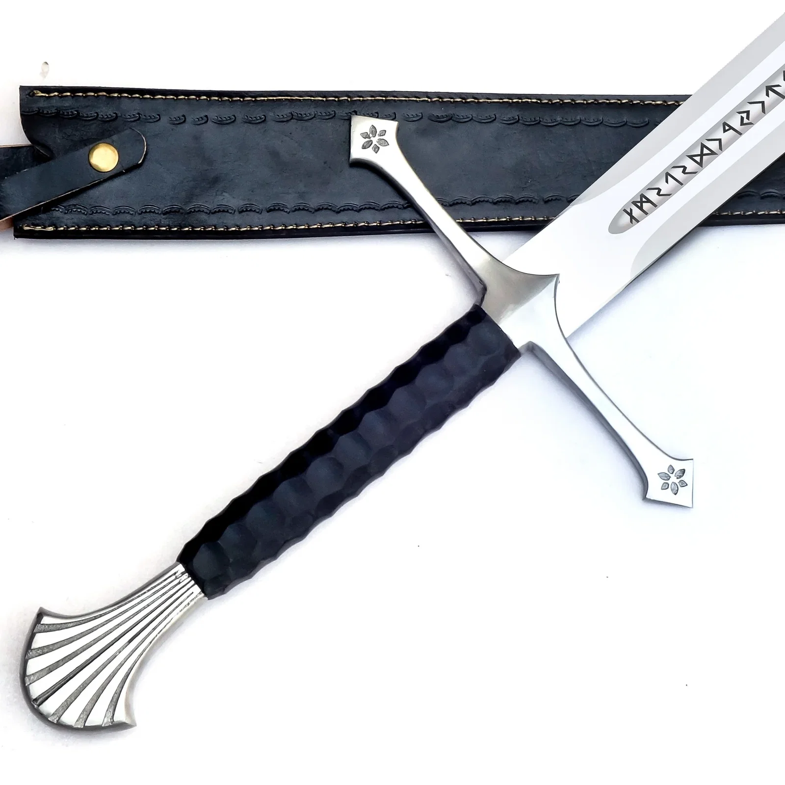 Image of Longsword- High Carbon 1095 Steel Sword With Clay Temper- 45"
