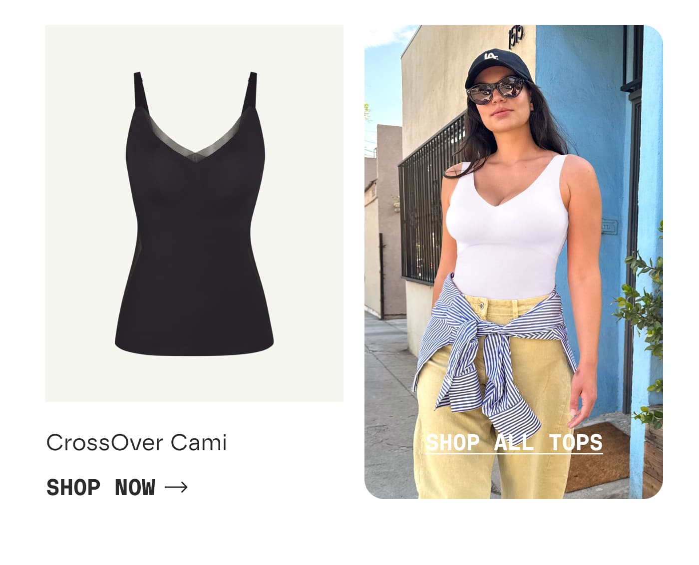 CrossOver Cami | SHOP NOW | SHOP ALL TOPS