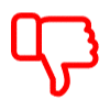 Thumbs down