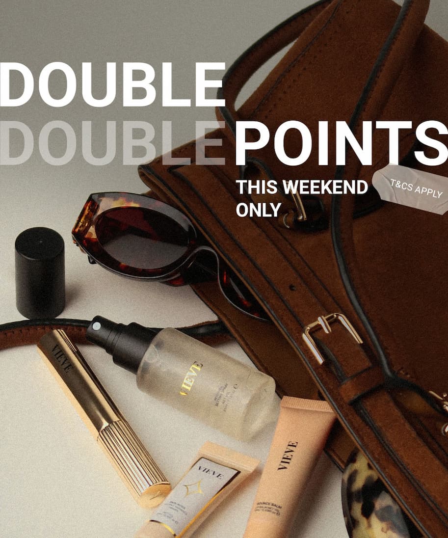 DOUBLE POINTS THIS WEEKEND ONLY