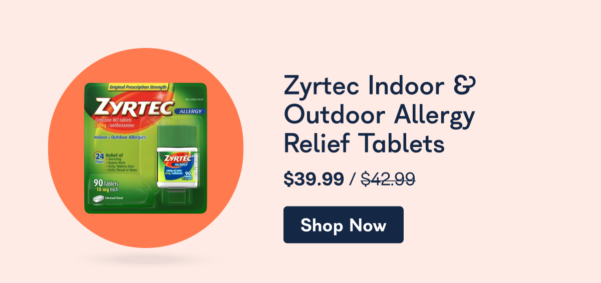 Zyrtec Indoor & Outdoor Allergy