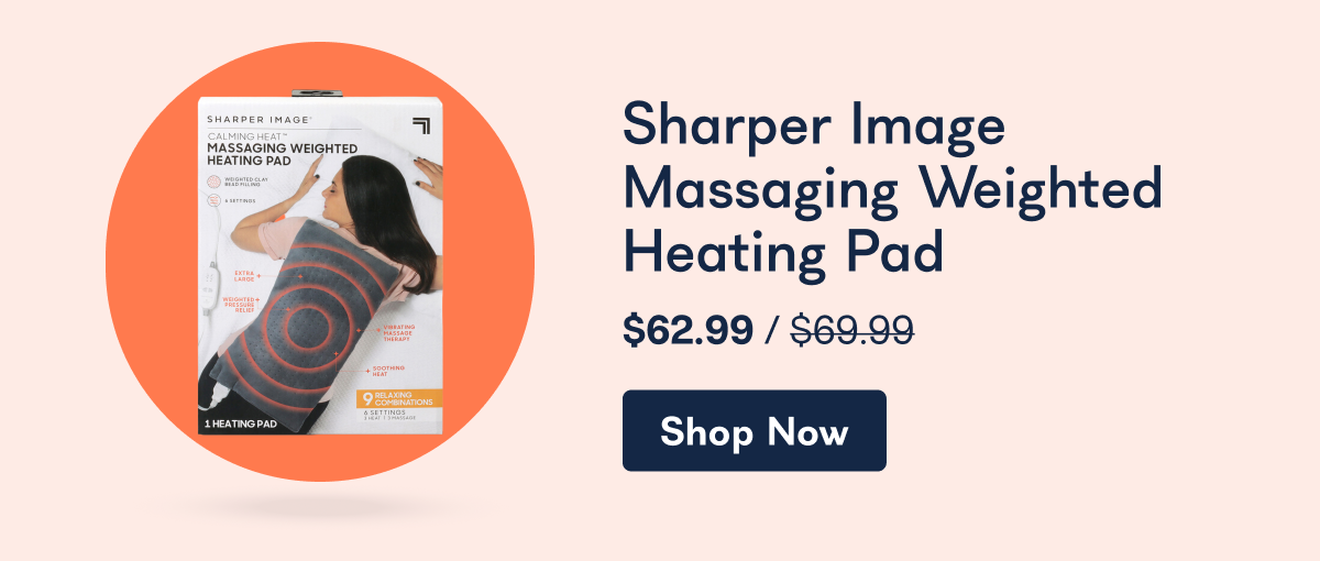 Sharper Image Weighted Heating Pad