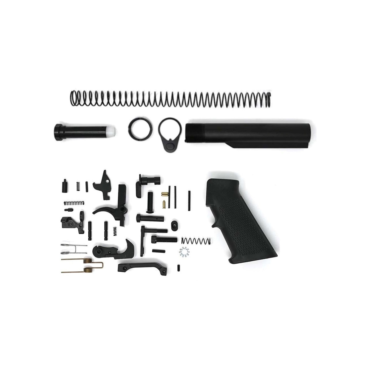 Image of AR-15 Pistol Lower Build Kit w/ No Brace