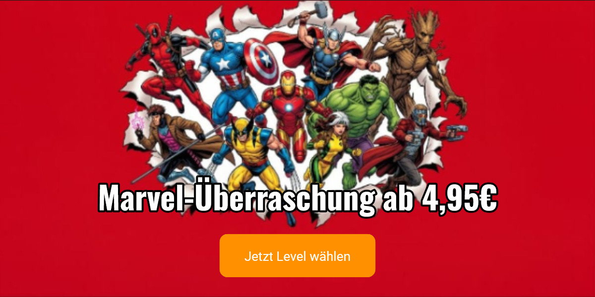 Marvel-Überraschung ab 4,95€