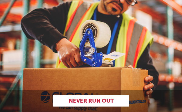NEVER RUN OUT
