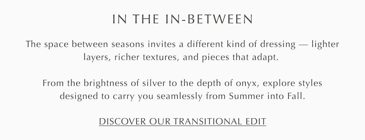 The Transitional Edit