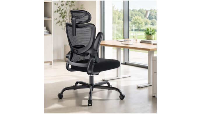 HUANUO Ergonomic Office Chair with 3D Armrests and...