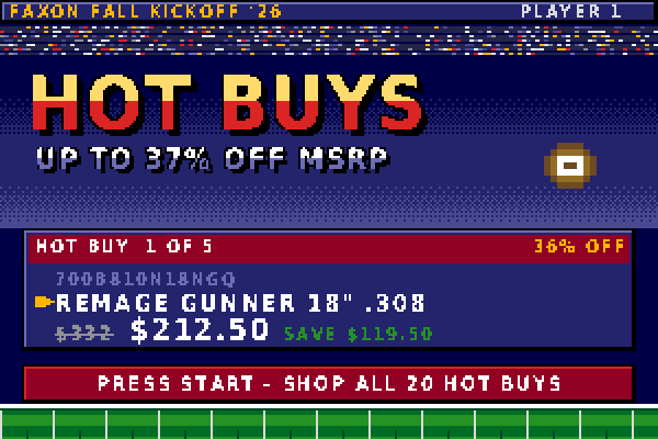 HOT BUYS WHILE SUPPLIES LAST