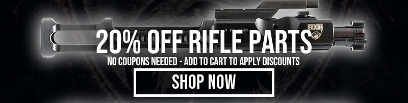 20% OFF RIFLE PARTS - SHOP NOW